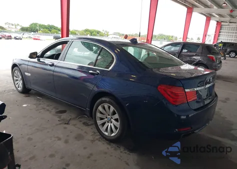 2010 BMW 750 xDrive from USA, damaged, VIN WBAKC8C52AC431474